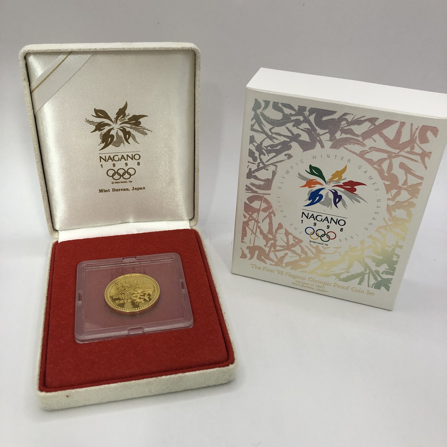 長野オリンピック・パラリンピック 刺繍 額入り 長野オリンピック 1万円金貨 買取実績 | 玉光堂